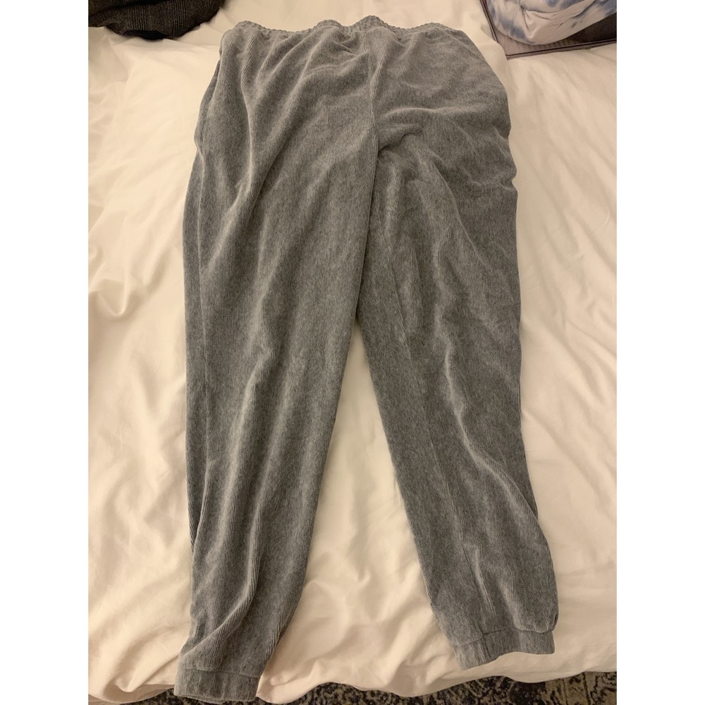 GREY ZARA JOGGERS WITH TAPERED BOTTOM - MATCHING TOP AVAIL AS WELL!